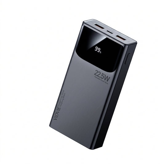 Power Bank VIDVIE 20.000 mAh 22,5W Carga Rápida con 3 Puertos