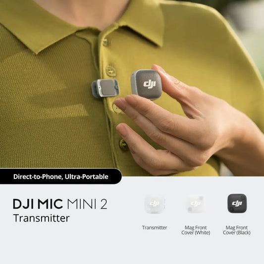 Micrófono Inalámbrico DJI Mic Mini 2 (Transmisor)