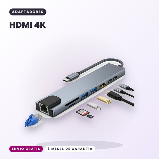 landing 1 - Hub USB-C 8 en 1