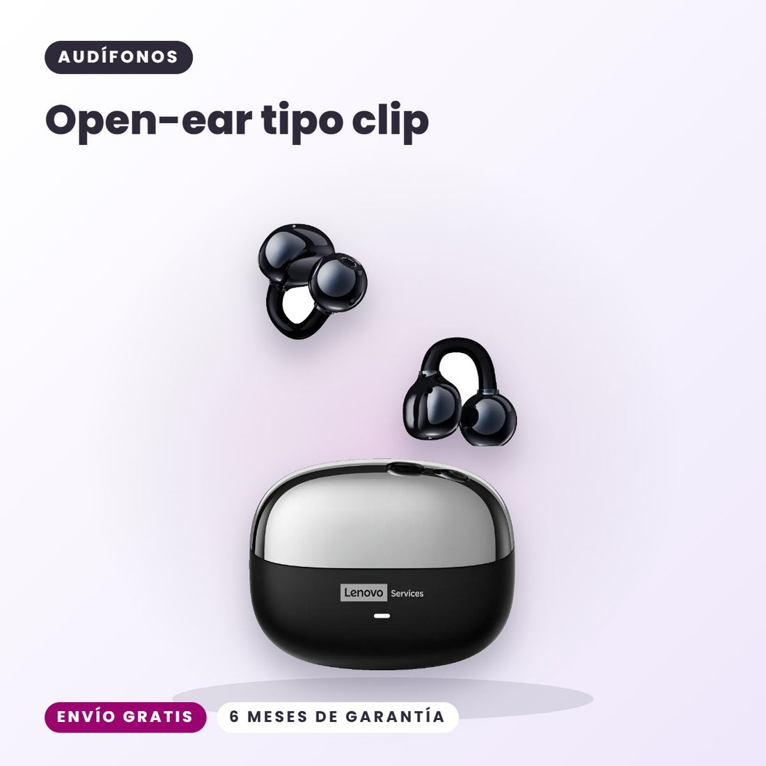Audífonos Bluetooth Lenovo LE302 Open-Ear