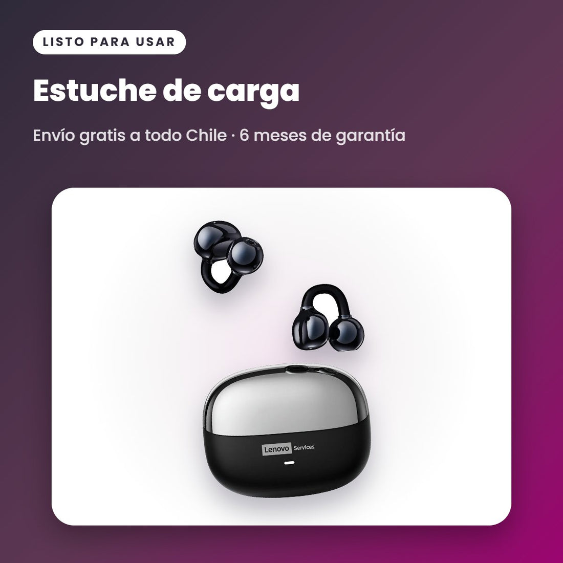 Audífonos Bluetooth Lenovo LE302 Open-Ear