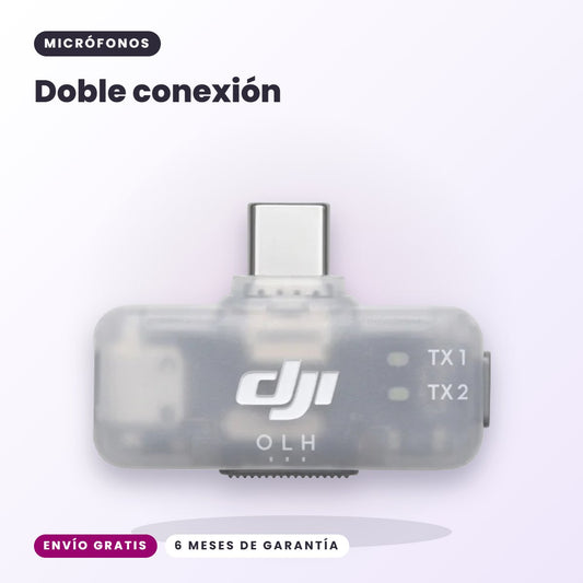 landing 1 - Receptor DJI Mic Mini