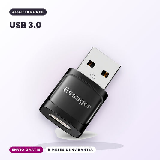 landing 1 - Adaptador USB-A a USB-C